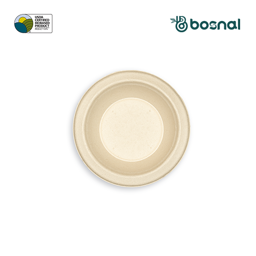 16 Oz Round Bagasse Compostable Bowl