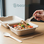 Disposable Wooden Cutlery Set 150 Pieces, Smooth Mongolian Wood Spoons, Forks & Knives, Plastic-Free, BPA-Free for Parties & Catering