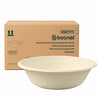 Bosnal 32 OZ Round Bagasse Bowls, Case of 20 (500 Pcs) – Eco-Friendly Wholesale Pack