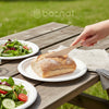 BOSNAL Wooden Disposable Knives - 100 pcs, Made from 100% Natural Wood