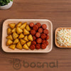 9x6 Rectangle & 4 inch Square Plates Combo