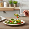 BOSNAL Wooden Disposable Forks - 100 pcs, Made from 100% Natural Wood