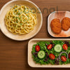 9 inch Round Plates, 9x6 Rectangle Plates with 4 inch Square Plates Combo