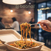 BOSNAL Wooden Disposable Forks - 100 pcs, Made from 100% Natural Wood