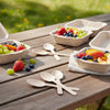 BOSNAL Wooden Disposable Spoons - 100 pcs, Made from 100% Natural Wood