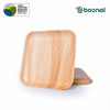 Bosnal - Palm Leaf Biodegradable Plates, 10 inch, Square, 25 Pcs