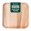 Bosnal - Palm Leaf Biodegradable Plates, 10 inch, Square