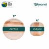 9 inch Round & 4 inch Square Plate Combo