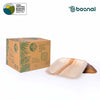 Bosnal - Palm Leaf Biodegradable Plates; 7 inch, Square, 25 Pcs