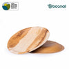 Bosnal - Palm Leaf Biodegradable Plates, 6 inch, Round, 25 Pcs