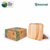 Bosnal - Palm Leaf Biodegradable Plates, 10 inch, Square, 25 Pcs